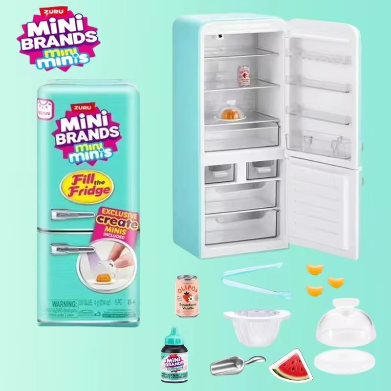 HOT Led Light Up Mini Refriger - Lighting Decor For House recension och pris