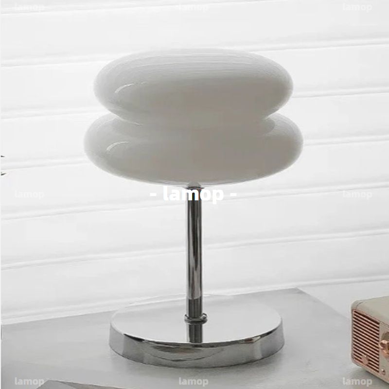 Bauhaus Cream‑Globe Table Lamp - Lighting Decor Room recension och pris