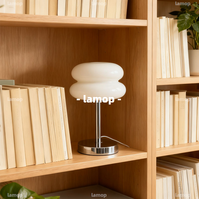 Bauhaus Cream‑Globe Table Lamp - Lighting Decor Room recension och pris
