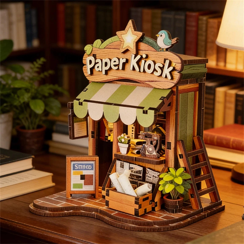 DIY Wooden Mini Casa Japanese  - Japanese Lighting Decor recension och pris