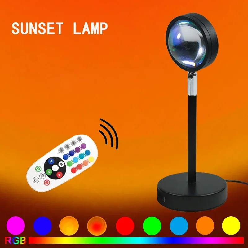 Sunset Mood Light Multiple Col - Sunset Lamp Projection recension och pris