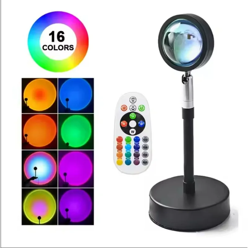 Sunset Mood Light Multiple Col - Sunset Lamp Projection recension och pris