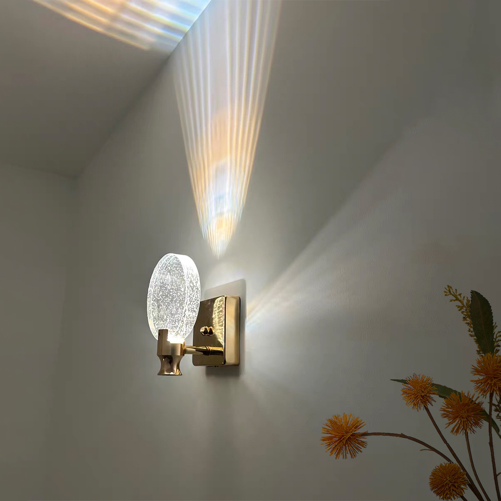 Modern Crystal Interior LED Wa - Lighting Home Decor Items recension och pris