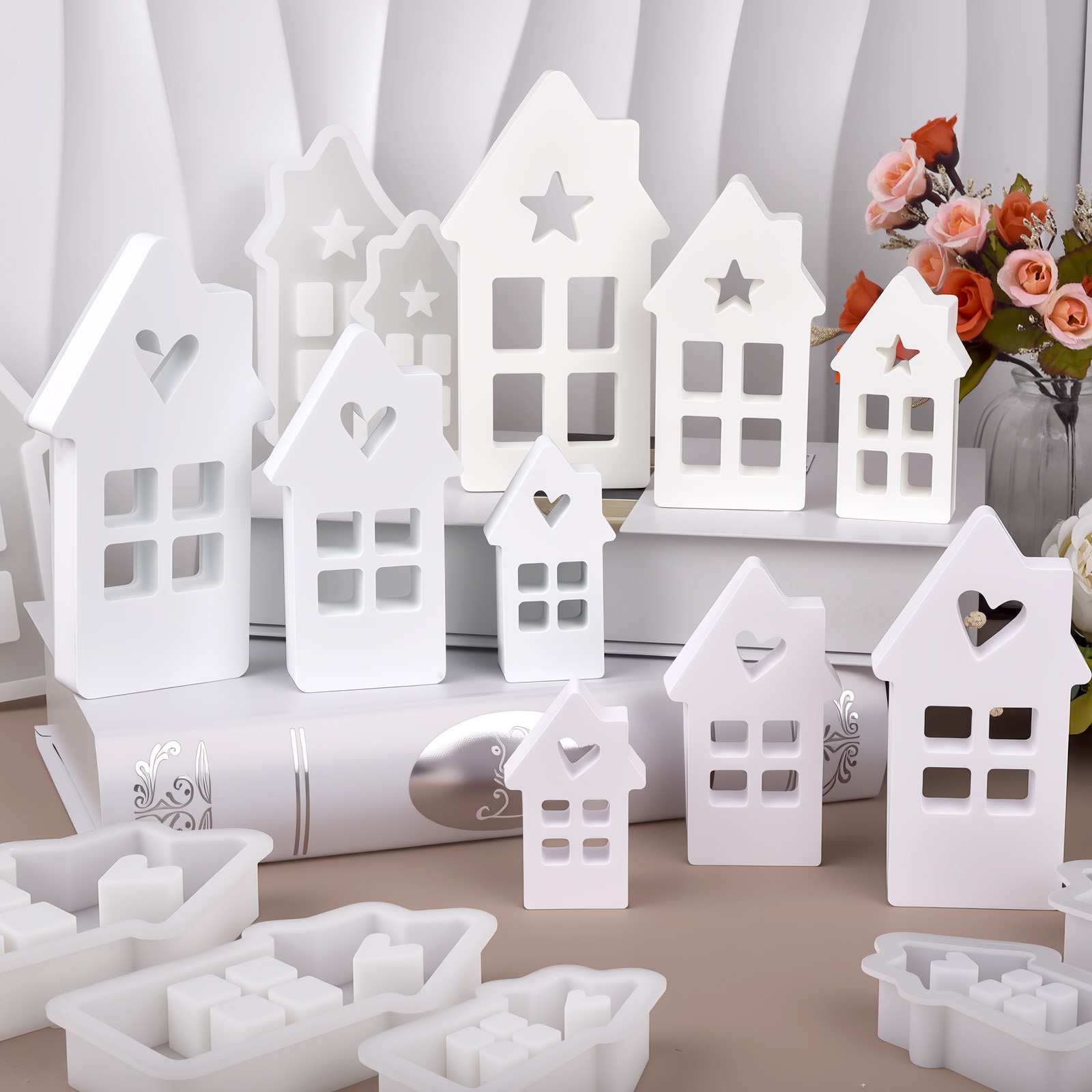 Star Heart House Silicone Mold - Lighting Decor For House recension och pris