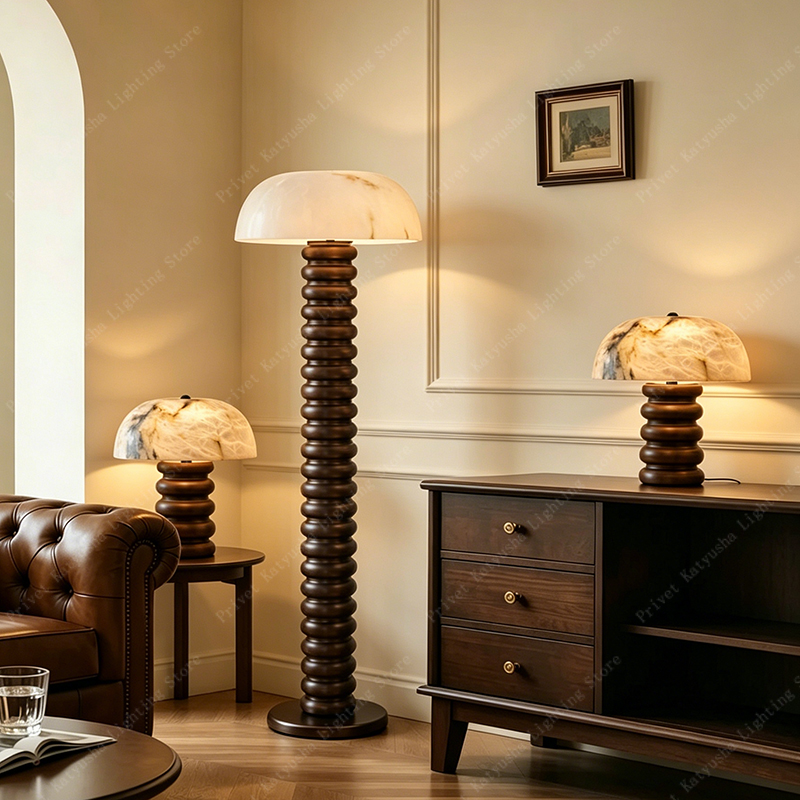 Retro Alabaster Mushroom Table - Lighting Home Decor Items recension och pris