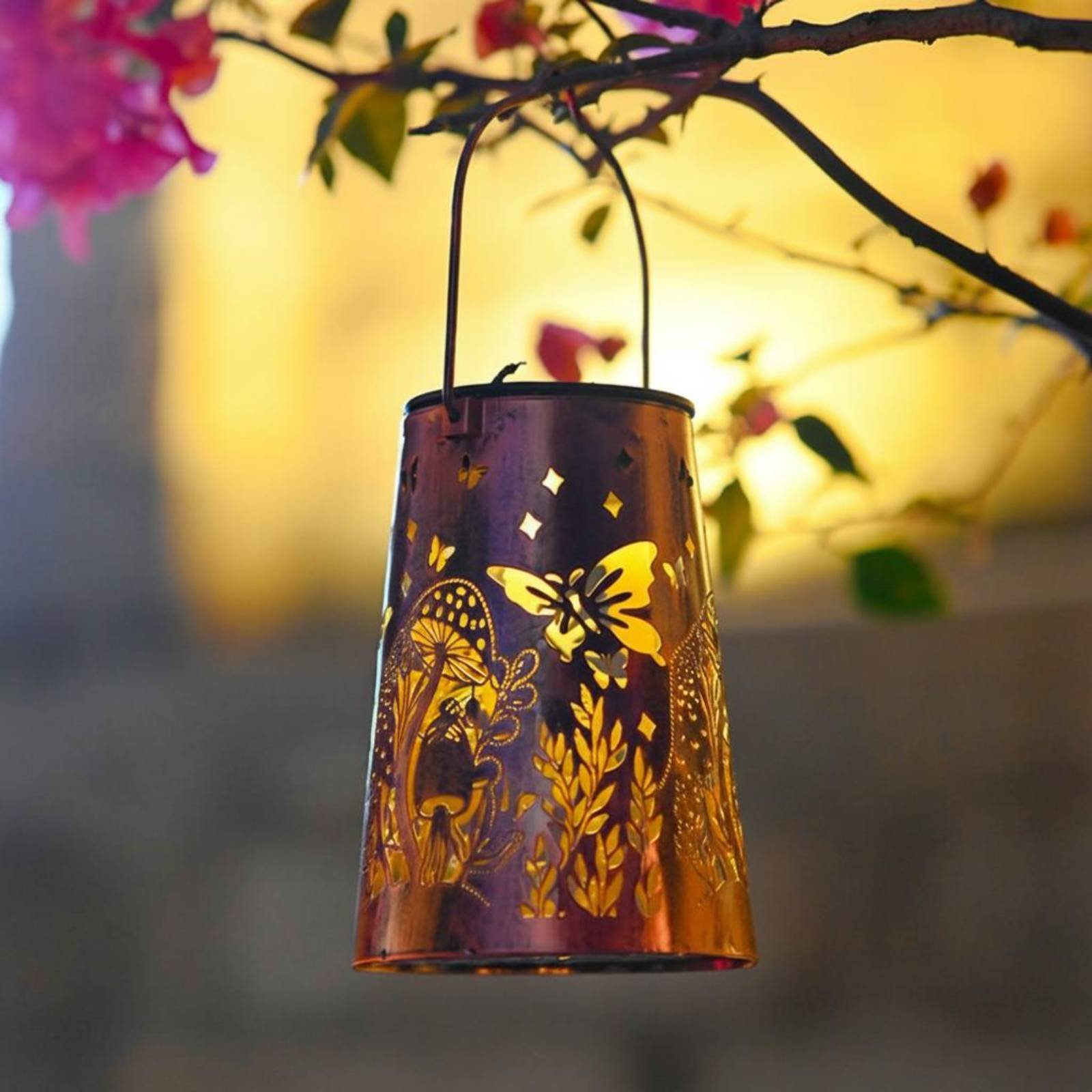 Floral Garden Lantern Pattern  - Lighting Design Decor recension och pris