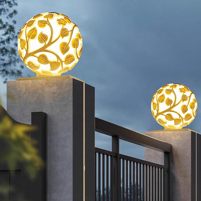 Outdoor column lights solar LE - Lighting Decor Outdoor recension och pris