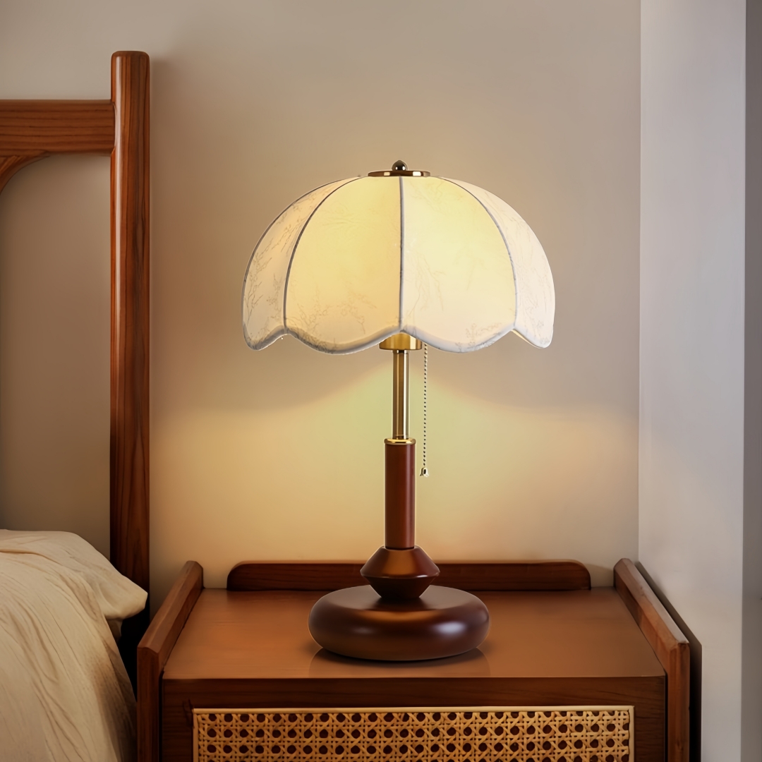 Vintage Scalloped Dome Table L - Lighting Decor Room recension och pris