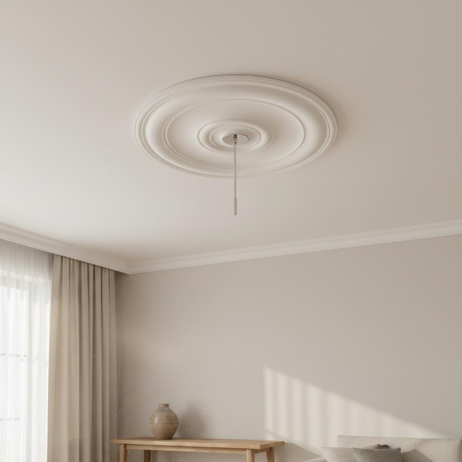 Round Ceiling Medallion Europe - Lighting Design Decor recension och pris