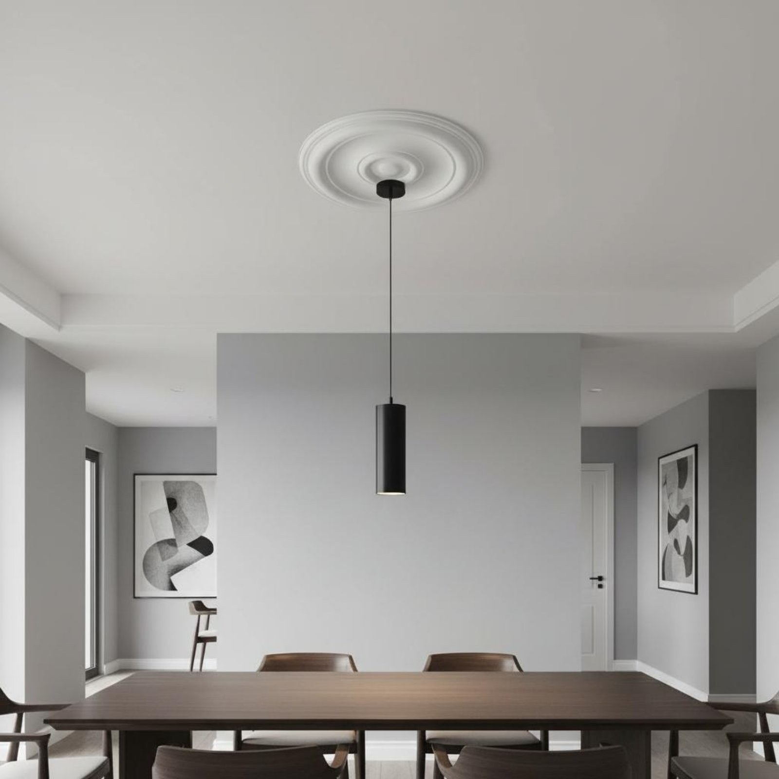 Round Ceiling Medallion Europe - Lighting Design Decor recension och pris