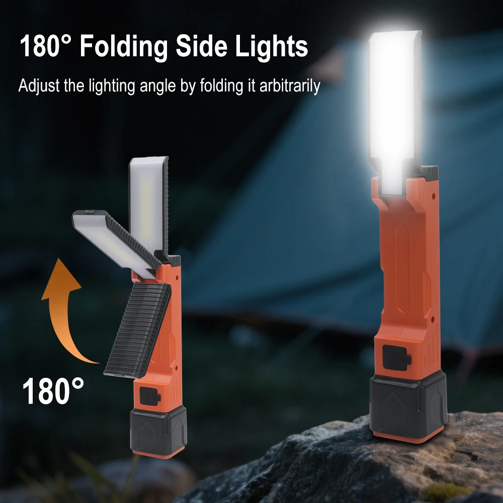 BORUiT 300LM LED Work Light Zo - Orange Lighting Decor recension och pris