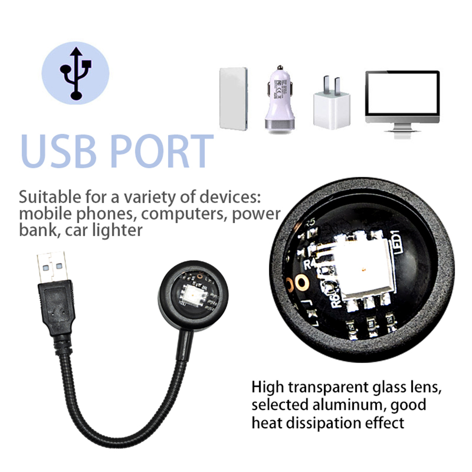 USB LED Sunset Lamp Projector  - Sunset Lamp Projection recension och pris