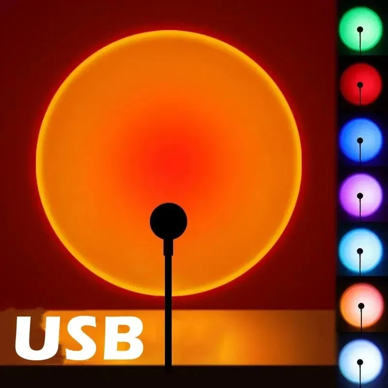 Projection Lamp USB Sunset Rai - Sunset Lamp Projection recension och pris