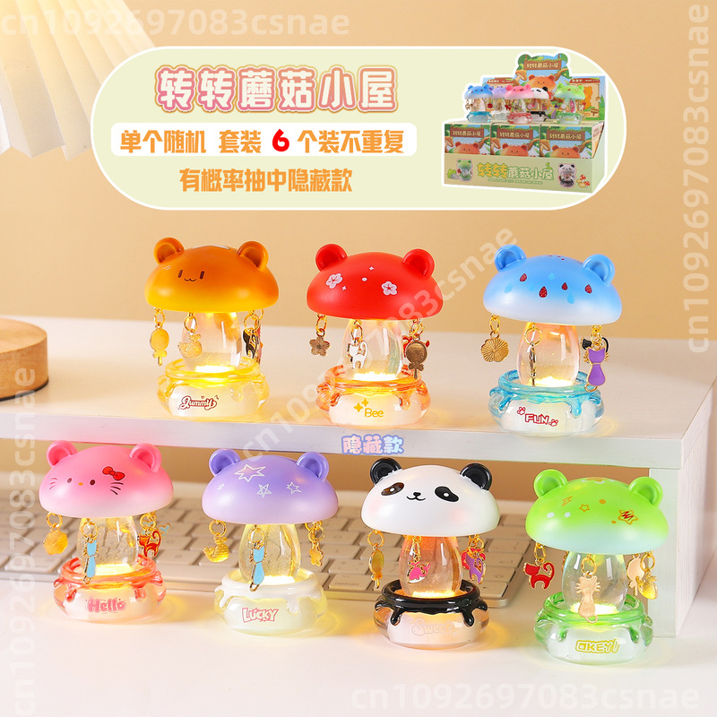 Cute Spin‑Spin Mushroom Hut Se - Lighting Home Decor Items recension och pris