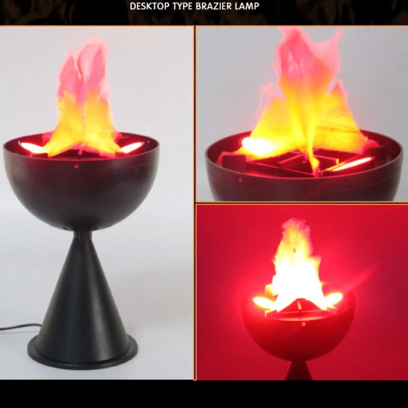 3D Fake Flame Lamp Simulation  - Lighting Decor For House recension och pris