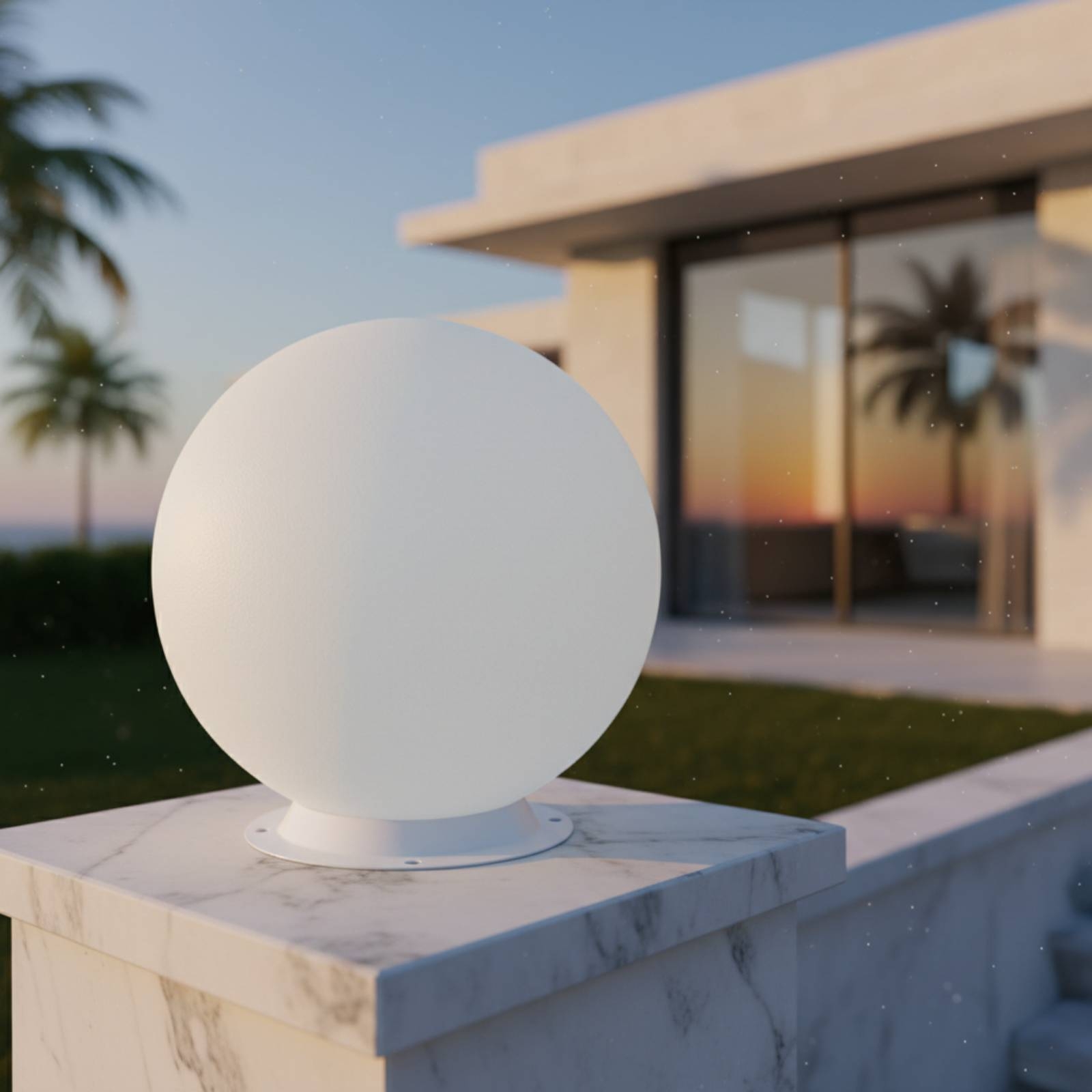 Solar Post Cap Light Dusk to D - Lighting Decor Outdoor recension och pris