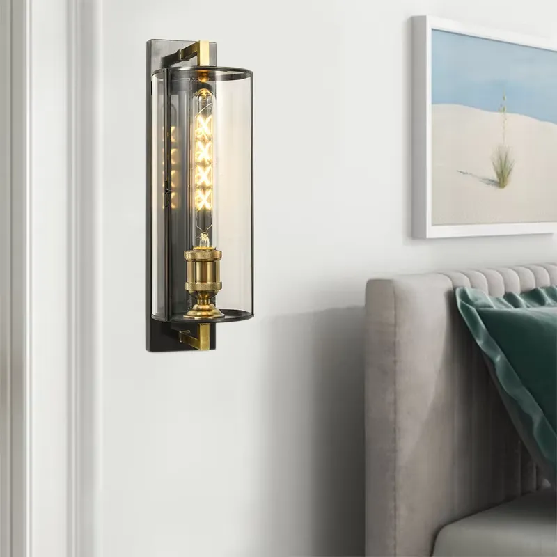 Modern Gold Cylindrical Led Pe - Lighting Decor Room recension och pris