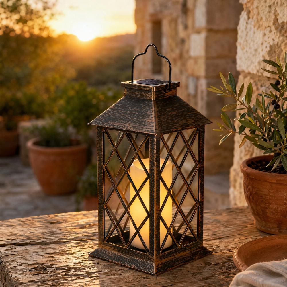 Retro Solar Lantern, Outdoor S - Lighting Decor Outdoor recension och pris