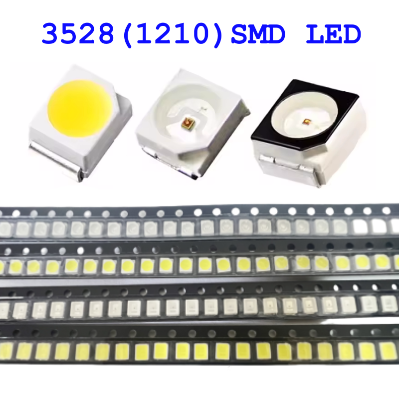 100pcs/2000pcs/Lot 3528 1210 D - Orange Lighting Decor recension och pris