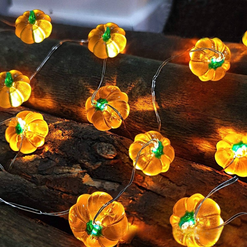 Halloween Pumpkin Light String - Home Decor Lighting Tricks recension och pris