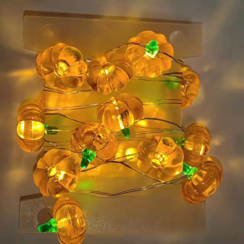 Halloween Pumpkin Light String - Home Decor Lighting Tricks recension och pris