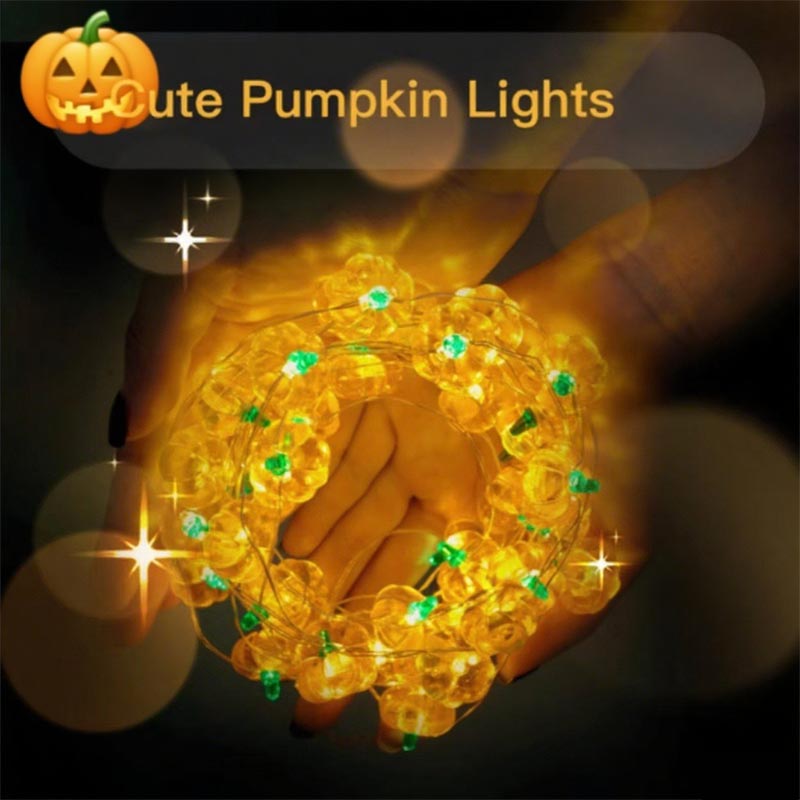 Halloween Pumpkin Light String - Home Decor Lighting Tricks recension och pris