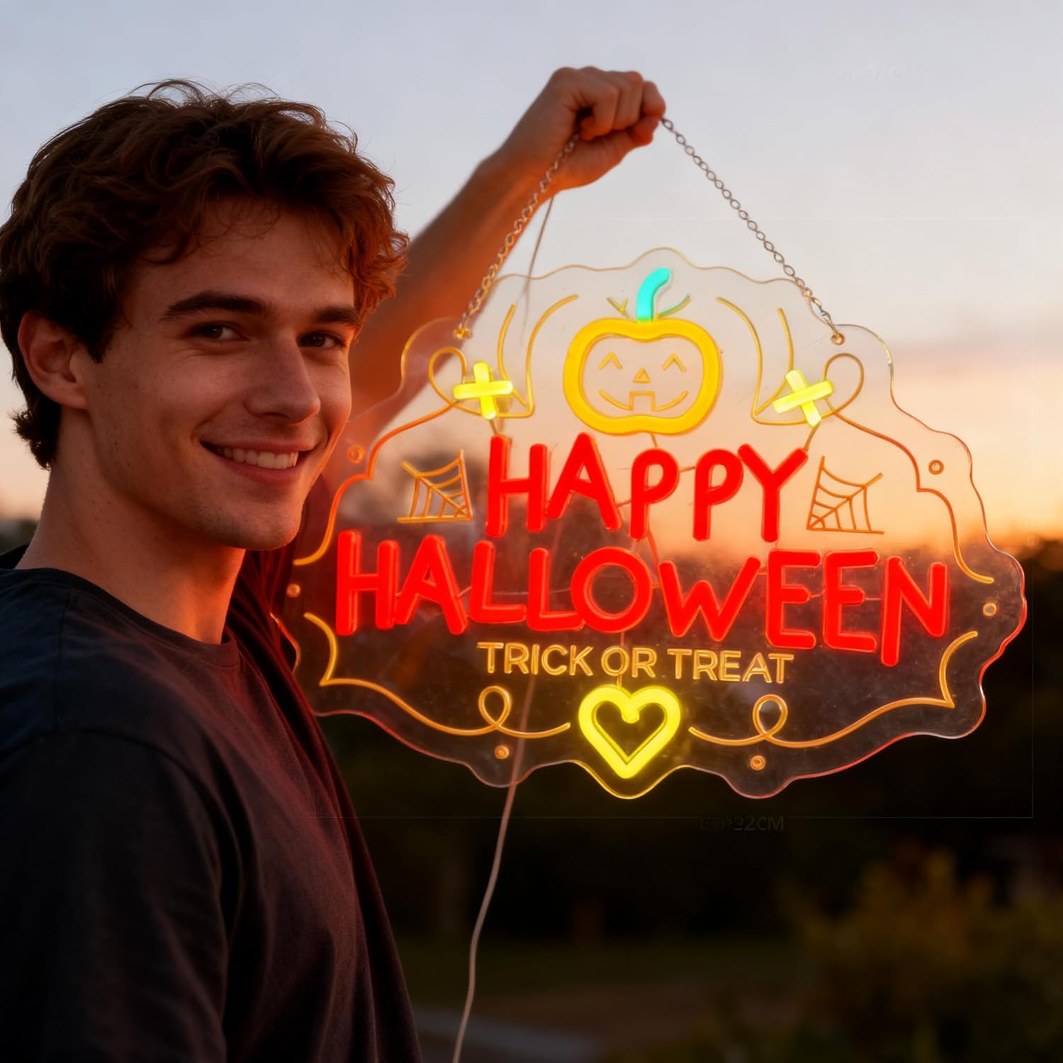 Happy Halloween Trick Or Treat - Home Decor Lighting Tricks recension och pris