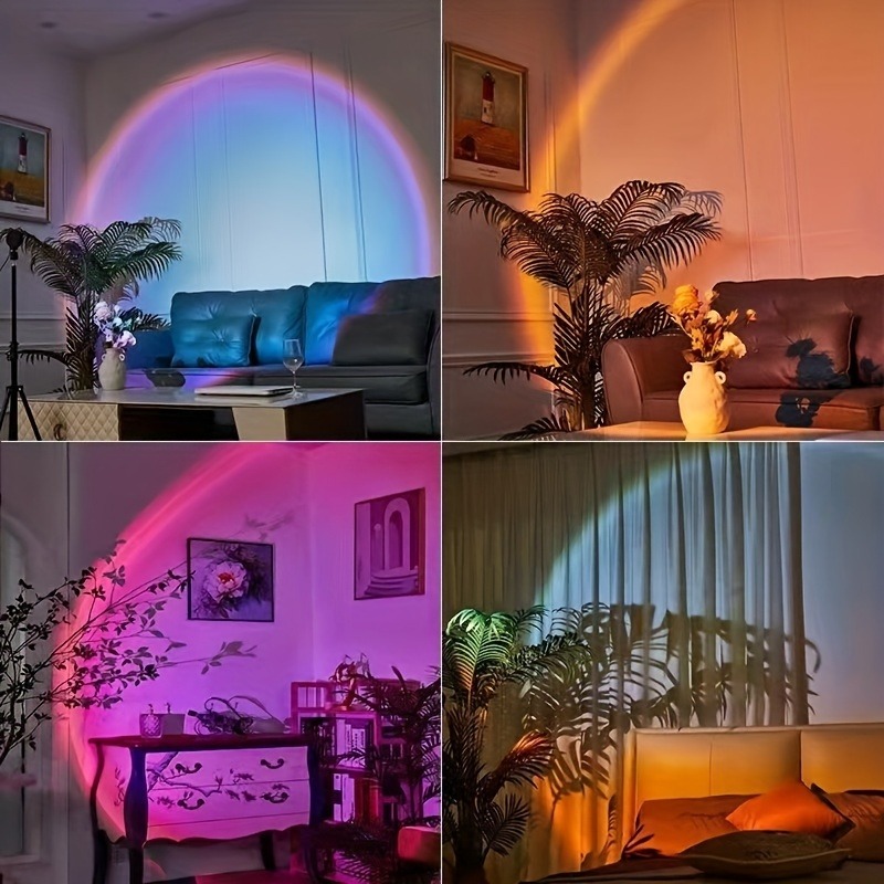 1pc Vibrant Sunset Projection  - Sunset Lamp Projection recension och pris