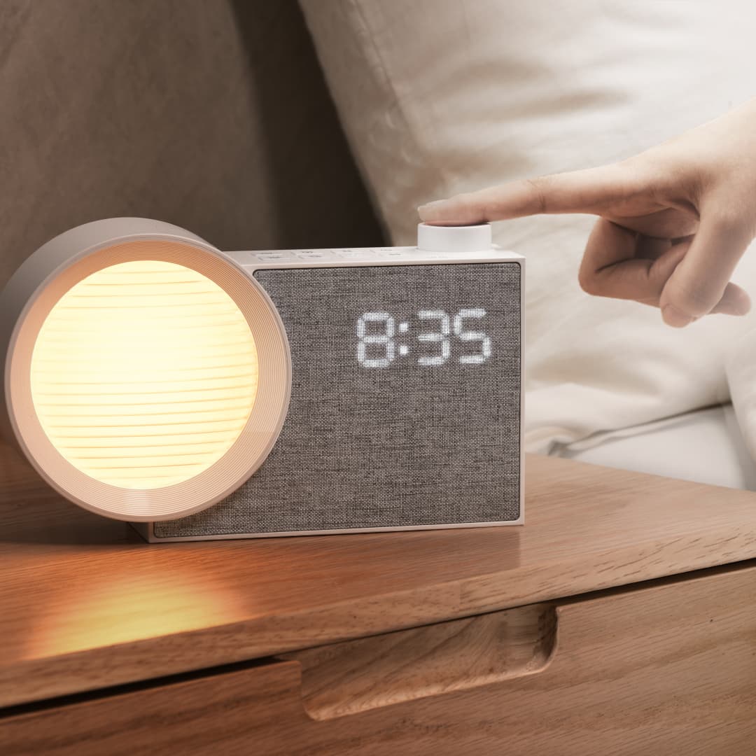 WILIT LED Night Light Alarm Cl - Lighting Decor Room recension och pris