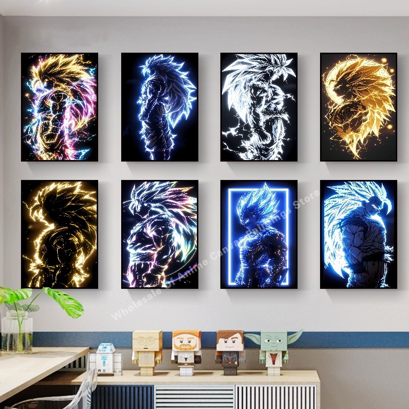 Anime Dragon Ball Wukong Neon  - Lighting Home Decor Items recension och pris