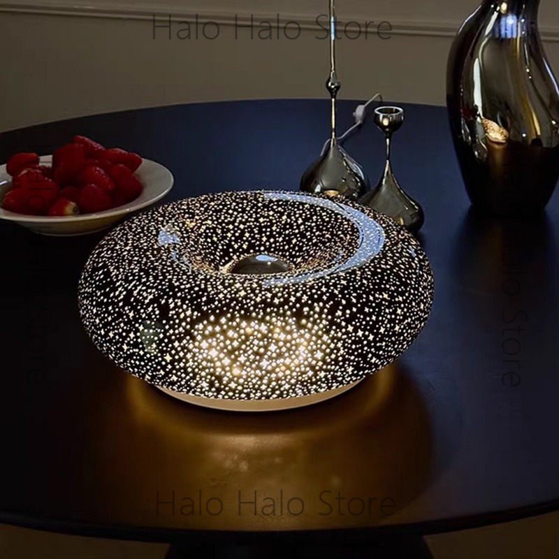 Black starry night light orang - Orange Lighting Decor recension och pris