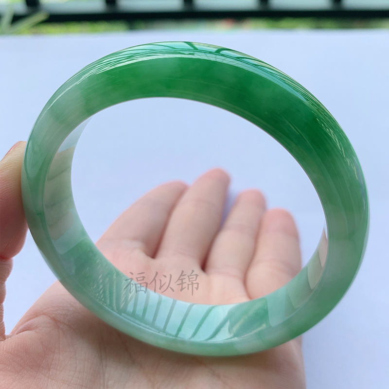 Old Mine Icy Jadeite Bracelet, - Lighting & Home Decor Studio recension och pris