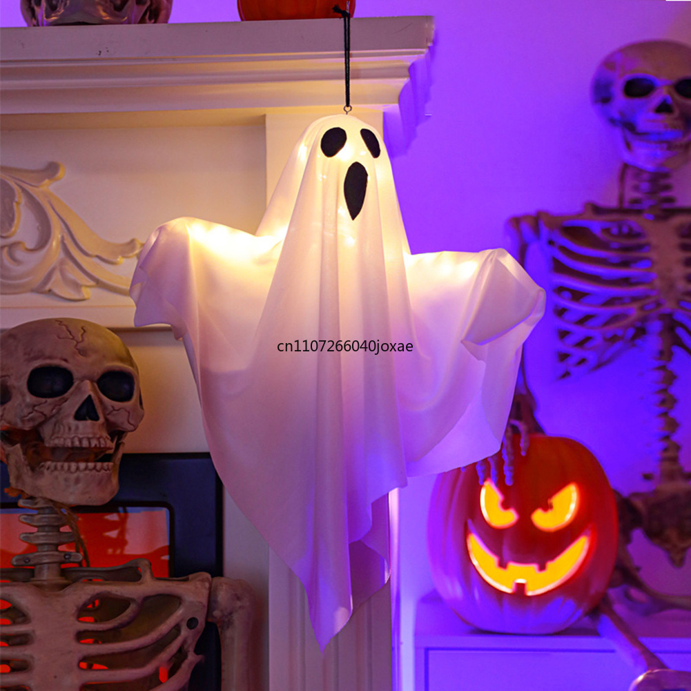 Halloween Glowing White Ghost  - Lighting Decor For House recension och pris