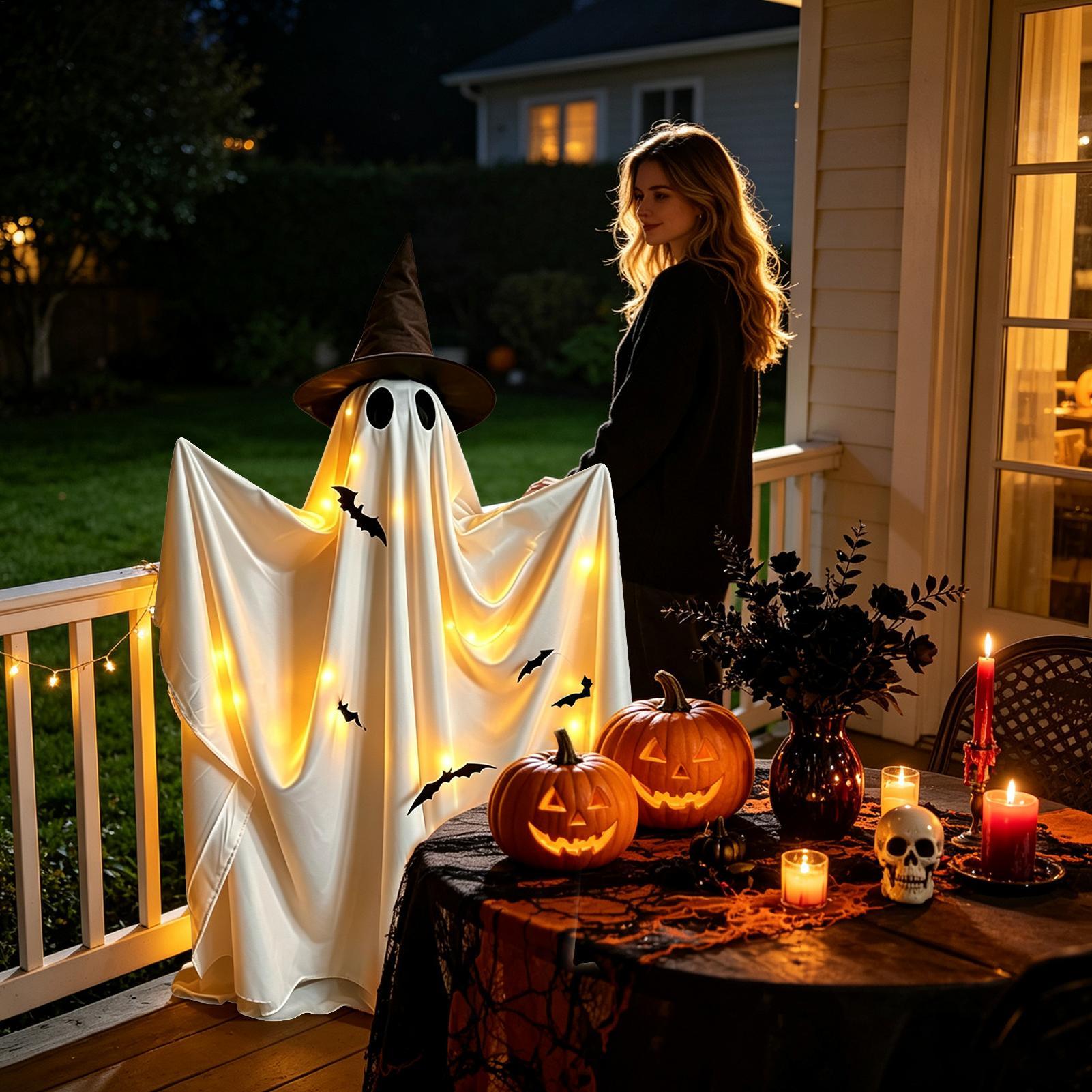 Halloween Ghost Decor 59in Spo - Home Decor Lighting Tricks recension och pris