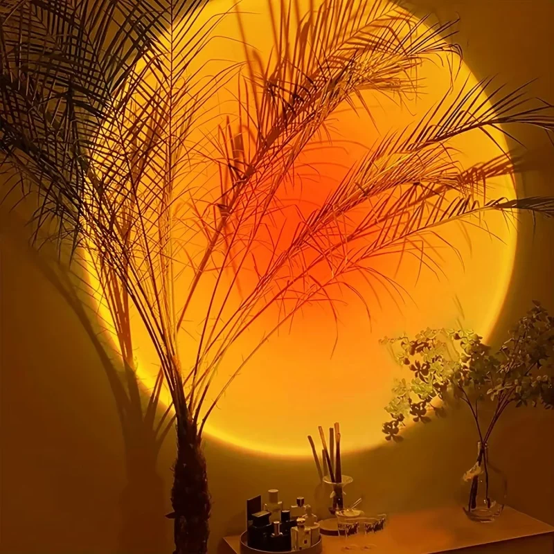 Mini USB ED Sunset Lamp Nightl - Sunset Lamp Projection recension och pris