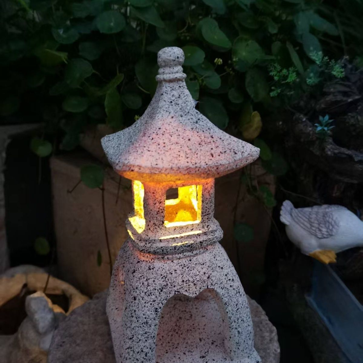 Pagoda Solar Decor Garden Ligh - Japanese Lighting Decor recension och pris