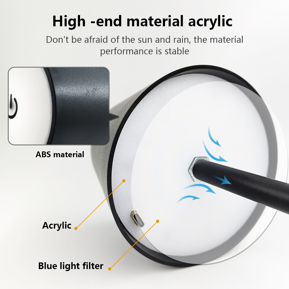 LED Rechargeable Desk Light Wi - Lighting Decor Room recension och pris