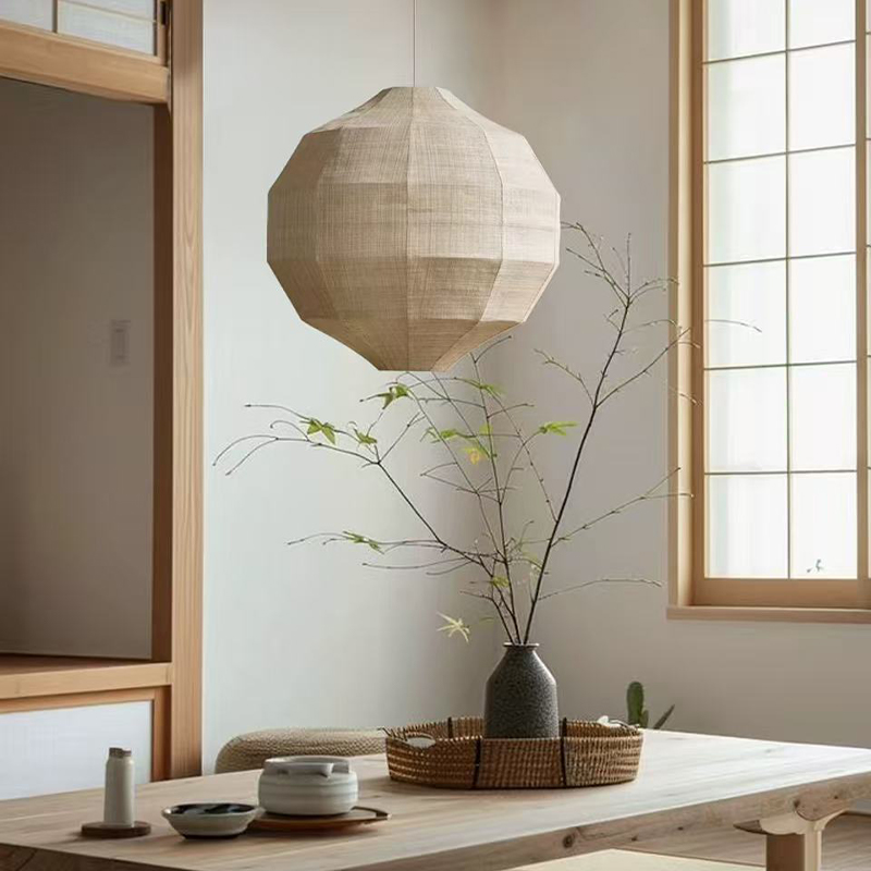 Japanese Wabi Sabi Fabric E27  - Japanese Lighting Decor recension och pris